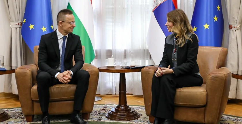 Sijarto: Mađarska i Srbija rade na dupliranju prenosnih kapaciteta do 2028.